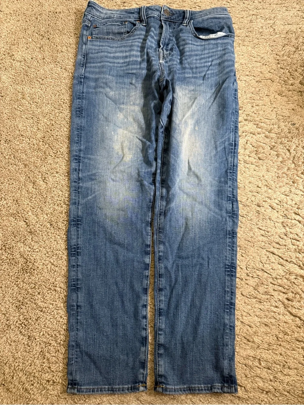 American Eagle AE Men's AirFlex+ Athletic Fit Straight Leg Jeans - 31x30